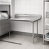Thumbnail image #3 for Eagle Group Straight Clean Dishtable, Right-to-Left Operation, 24 x 30 Inches, 16/304 Stainless Steel Top