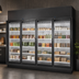 Thumbnail image #3 for True 4-Section Glass Door Refrigerated Merchandiser, Self-Contained, Medium Temp