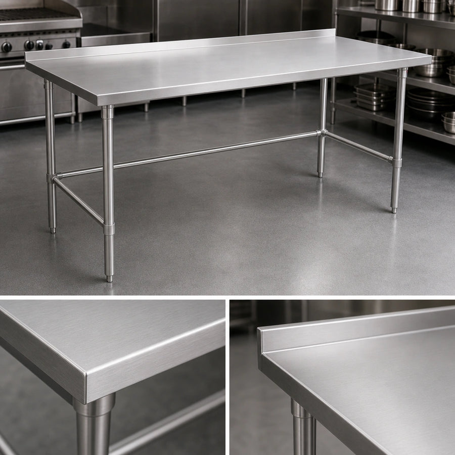 16-Gauge 300 Series Stainless Steel Top