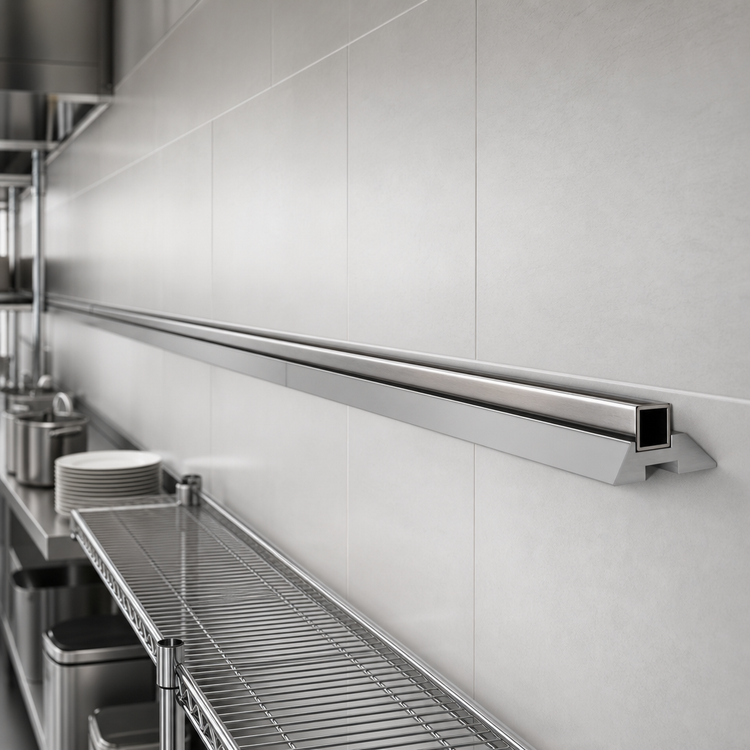 Product image #3 for Metro qwikTRAK Heavy-Duty 10 Ft Shelving Track Set