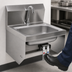 Thumbnail image #3 for BK Resources Wall-Mounted Hand Sink Package with Knee Valve, 5