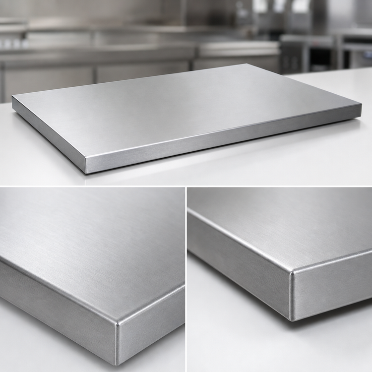 Product image #3 for John Boos Stainless Steel Countertop, 84 x 42 x 1-1/2 Inches