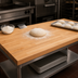 Thumbnail image #3 for John Boos 84-Inch x 25-Inch Edge Grain Northern Hard Rock Maple Work Table Top