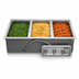 Thumbnail image #3 for Wells MOD-300DM Three-Well Top-Mount Built-In Electric Drop-In Food Warmer with Drains and Manifold