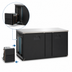 Thumbnail image #3 for Everest Refrigeration EBB69 Two-Section Back Bar Refrigerator, 68-Inch, 24 Cu. Ft., Self-Contained Side-Mounted, Solid Locking Doors
