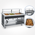Thumbnail image #3 for Atlas Metal BLH-3-OT 3-Well Mobile Electric Hot Food Serving Counter