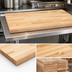 Thumbnail image #3 for Boos Block Blended Edge Grain Maple Kitchen Countertop, 24 x 25 x 1-1/2 Inch, Varnique Finish