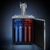 Thumbnail image #3 for Pro-Line E-Series Dual-Temperature 1-Section Wine Cooler Dispenser, 25-Inch, 4-Keg, 3-Faucet, Black