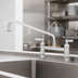 Thumbnail image #3 for T&S Brass B-0221 Double Pantry Mixing Faucet with 12-Inch Swing Nozzle