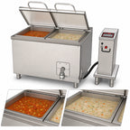 Thumbnail image #3 for Firex (Middleby) Multicooker UCPMDE2-32 Electric Double-Basin Multicooker, 32 Gallons per Basin, Programmable Controls, Automatic Water Fill