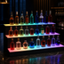 Thumbnail image #4 for Krowne Royal Series 3-Tier Lighted Countertop Liquor Display, 36-Inch, Left Cord, 27-Bottle Capacity