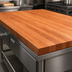 Thumbnail image #3 for Boos Block American Cherry Edge Grain Kitchen Countertop, 60 x 48 x 2-1/4 Inch, Oil Finish