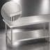 Thumbnail image #3 for Advance Tabco 108-Inch x 36-Inch Flat Top 304 Stainless Steel Work Table with Adjustable Galvanized Undershelf