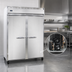 Thumbnail image #3 for Continental Refrigerator 2FESNSS Extra-Wide Two-Section Reach-In Freezer
