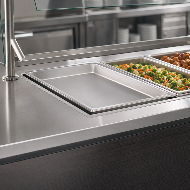 Product image #3 for Hatco HWBL-FUL Drop-In Rectangular Full-Size Modular Heated Well