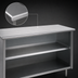 Thumbnail image #3 for Eagle Group Spec-Master 96-Inch Sliding Door Plate Cabinet with Stainless Steel Top
