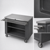 Thumbnail image #3 for Solid Top Fiberglass Utility Serving Station with Enclosed Base and Stainless Steel Top, 72 Inches Wide
