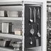 Thumbnail image #3 for Cambro Camshelving Pegboard Storage System for Premium, Elements XTRA & Basics Plus Shelving, 18 x 48 Inch, Matte Black ABS