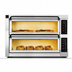 Thumbnail image #3 for PizzaMaster PM 452ED-2DW Countertop Electric Stone Hearth Pizza Oven, 2 Chambers, Digital Controls, 14.42 kW