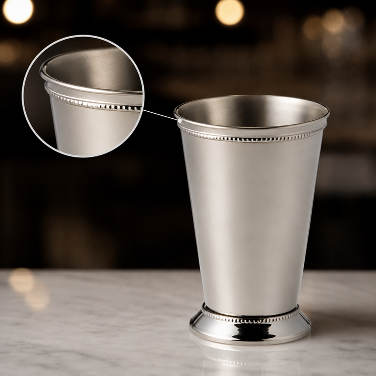 Product image #3 for American Metalcraft Classic 16 oz Stainless Steel Mint Julep Cup