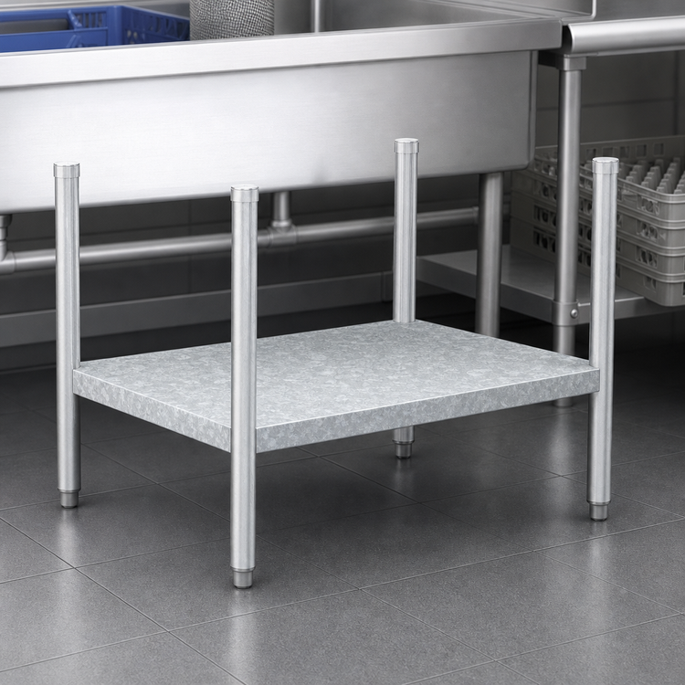 Product image #3 for Eagle Group 36-Inch Galvanized Dishtable Undershelf