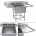 Thumbnail image #3 for Spec-Master FN Series 1-Compartment Floor Model Sink with Right-Hand Drainboard