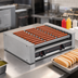Thumbnail image #3 for Roll-A-Grill Wide 10-Roller Hot Dog Grill, 45 Hot Dog Capacity, 900 Hot Dogs per Hour, 230V