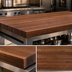 Thumbnail image #3 for John Boos Boos Block 132-Inch x 38-Inch American Black Walnut Edge Grain Kitchen Countertop, 2-1/4-Inch Thick