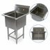 Thumbnail image #3 for John Boos Pro-Bowl 1-Compartment Floor Model Sink with 24
