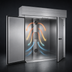 Thumbnail image #3 for Baxter PW3S Triple Wide Roll-In Proof Box, 60.5-Inch Deep, 2-Door, Open Floor, Electric Heat