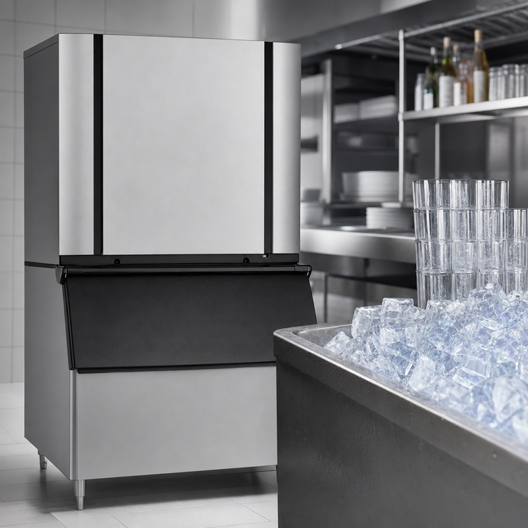 Product image #4 for Ice-O-Matic Elevation Series Modular Full Cube Ice Maker, 30.25 Inches Wide, Water-Cooled