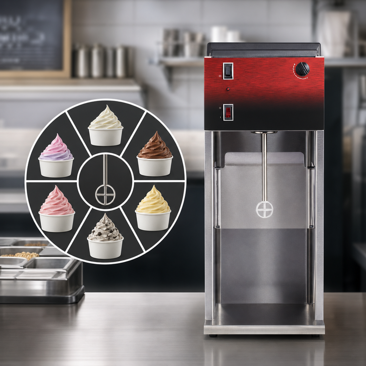 Product image #4 for Vitamix Mix'n Machine Advance Countertop Single-Spindle Frozen Dessert Machine with 10 Removable Agitators