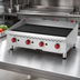Thumbnail image #3 for Omcan 48-Inch Countertop Stainless Steel Natural Gas Charbroiler with 4 Burners
