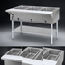 Thumbnail image #3 for Eagle Group DHT3-240 48-Inch Electric Open Base Hot Food Table with 3 Dry Wells, 240V