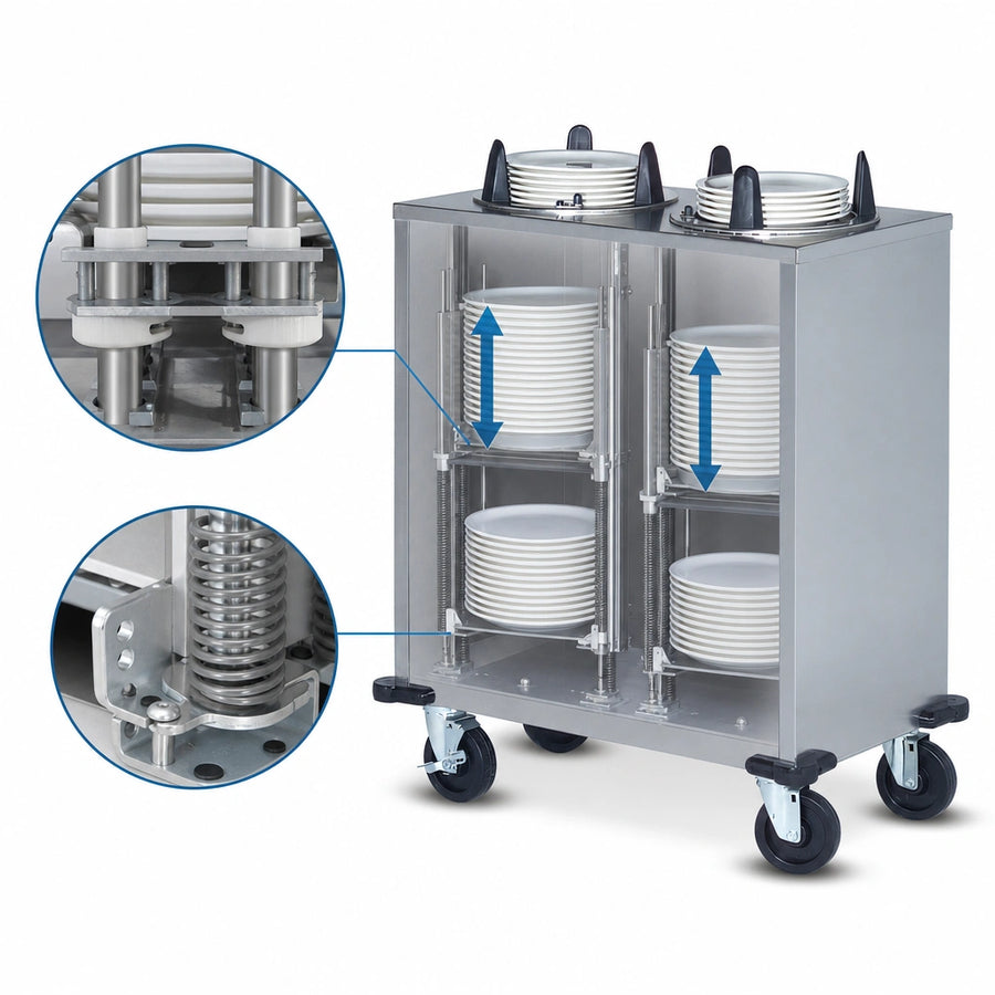 Self-Leveling Dispenser Mechanism