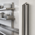 Thumbnail image #3 for Eagle Group NSF Stainless Steel Standard Wall-Mounted Cantilever Shelving Upright, 144-Inch