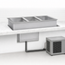 Thumbnail image #3 for Atlas Metal WCMX-4 4-Pan Full-Size Remote Refrigeration Drop-In Cold Well
