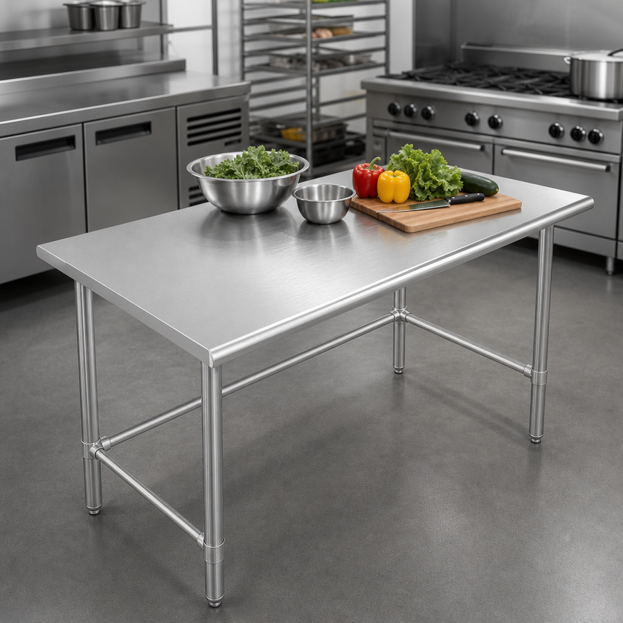 Reinforced Stainless Steel Top