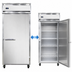 Thumbnail image #3 for Continental Refrigerator 1FXSNSS Extra-Wide Shallow Depth One-Section Reach-in Freezer