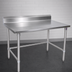 Thumbnail image #3 for John Boos Stallion 84-Inch x 24-Inch Stainless Steel Work Table with 5-Inch Backsplash