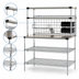 Thumbnail image #4 for Metro2Go 48 Inch x 30 Inch Prep Workstation with Overhead Heated Shelves, 304 Stainless Steel