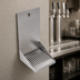 Thumbnail image #3 for Micro Matic USA DP-721D Wall-Mount Drip Tray Trough with Louvered Stainless Steel Screen, 6 x 6 x 11 Inches