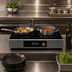 Thumbnail image #3 for CookTek Helios Touch Side-to-Side Double Hob Freestanding Induction Cooktop, 2.5 kW Per Hob, 200-240V