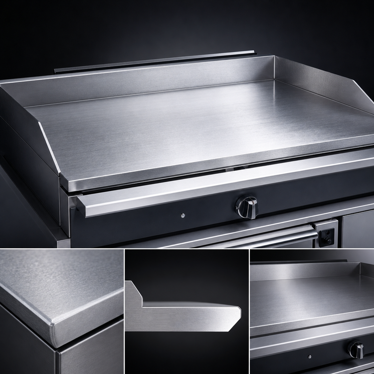 Product image #3 for Vulcan V Series 24-Inch Heavy Duty Thermostatic Gas Griddle, Modular