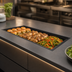 Thumbnail image #3 for Vollrath Recessed Drop-In Heated Warming Shelf, 50 Inch, Black Aluminum, 120V
