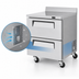 Thumbnail image #3 for Turbo Air Super Deluxe 27.5-Inch One-Section Worktop Refrigerator with 2 Drawers, 7 Cu. Ft.