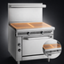 Thumbnail image #3 for Imperial Spec Series 36-Inch Heavy Duty Modular Gas Hot Top Range with (2) 18-Inch Hot Tops