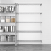 Thumbnail image #3 for Eagle Group 5-Tier Add-On Wire Shelving Unit, 42