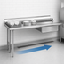 Thumbnail image #3 for Eagle Group Straight Soiled Dishtable with Pre-Rinse Sink, Left-to-Right Operation, 84 x 30 Inch, 16-Gauge 304 Stainless Steel Top