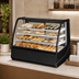 Thumbnail image #4 for True 48-1/4-Inch Dry Countertop Pastry Display Case with Curved Glass Front and Rear Sliding Doors
